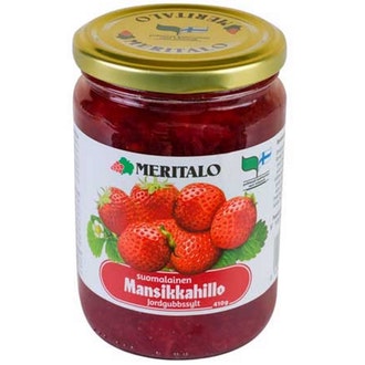 Meritalo Suomalainen Mansikkahillo 410g