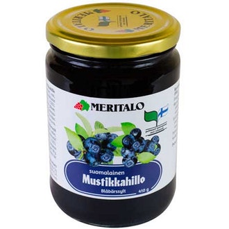 Meritalo Suomalainen Mustikkahillo 410g