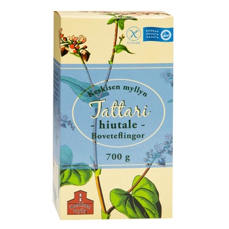 Keskisen Myllyn Kotimainen täysjyvä tattarihiutale 700g