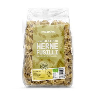 MakroBios Luomu halkaistu herne fusilli 250g