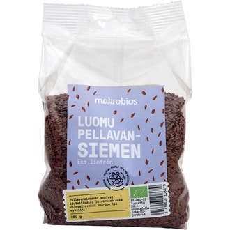 MakroBios 350g pellavansiemen Luomu