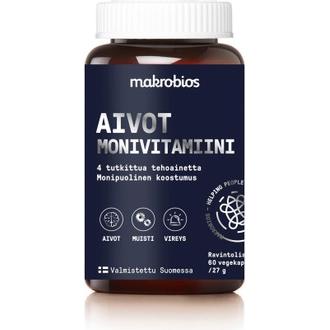 Makrobios Aivot Monivitamiini 60 Kapselia 27G