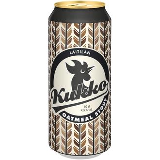 Laitilan Kukko Oatmeal Stout 4,5% 0,5L olut