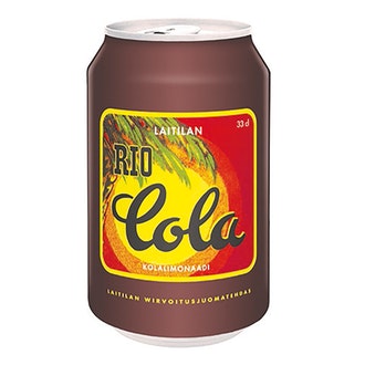 Laitilan Rio Cola 0,33L kolanmakuinen limonaadi