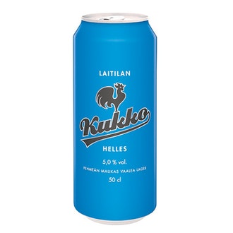 Laitilan Kukko Helles 5,0% 0,5L olut