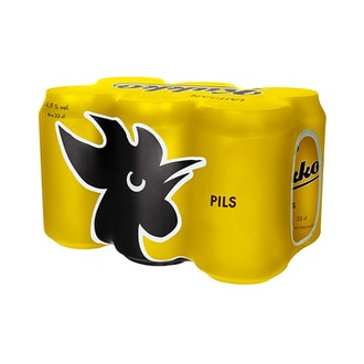6 x Laitilan Kukko Pils 4,5% 0,33L olut
