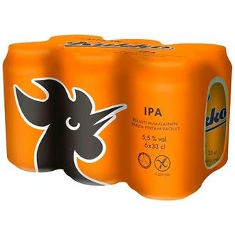 6 x Laitilan Kukko IPA 5,5% 0,33L olut