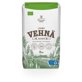 Kinnusen Mylly vehnäjauho 2kg luomu