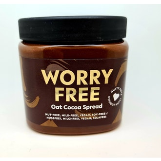 Dammenberg Worry Free pähkinänmakuinen pähkinätön kaura-kaakaolevite 500g
