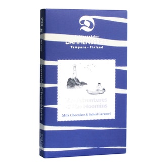 Muumi Suola-karamel 34% maitosuklaa 70g