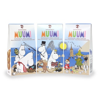 Muumi maitosuklaanappi 55g