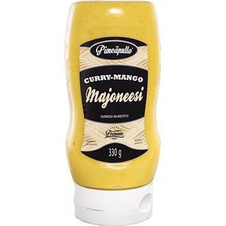Pimeäpullo Curry-mangomajoneesi 330g