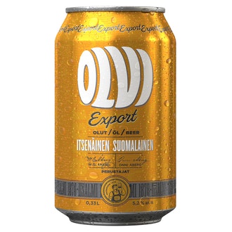 OLVI Export 5,2 % olut 0,33 l tlk