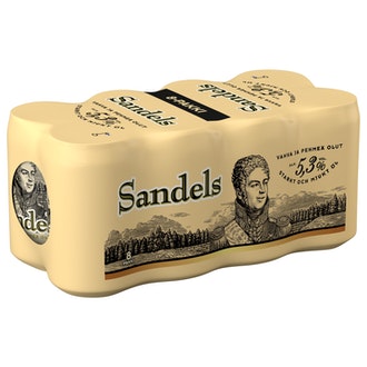 Sandels 5,3% 0,33l tlk 8-pack