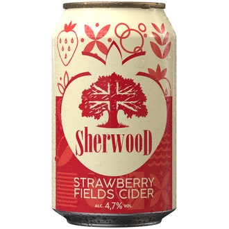 Sherwood Strawberry Fields siideri 4,7% 0,33 l tlk