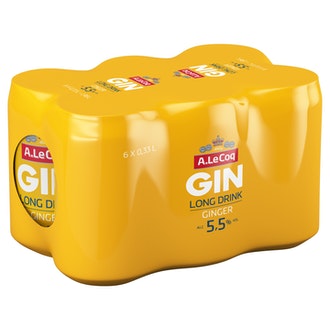 A Le Coq Ginger LD 5,5% 0,33l 6-pack