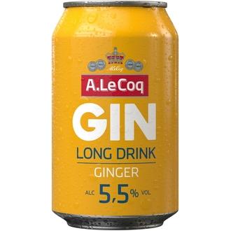 A. Le Coq Gin Long Drink Ginger 5,5% 0,33 L Tlk