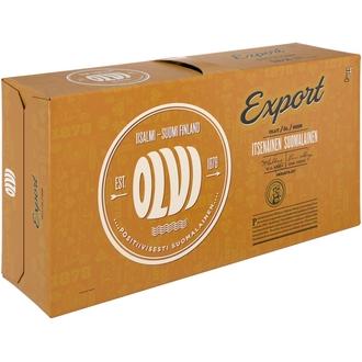 18 X Olvi Export 5,2 % Olut 0,33 L Tlk Salkku