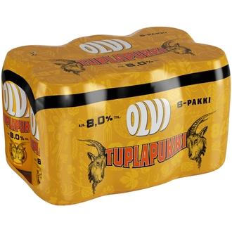 6xOLVI Tuplapukki 8,0 % 0,33 l tlk