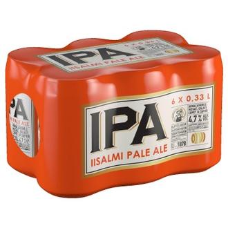 6xOLVI IPA 4,7 % olut 0,33 l tlk