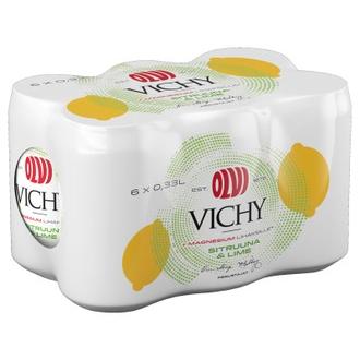 6Xolvi Vichy+Mg Sitruuna&Lime 0,33 L Tlk