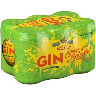 6xA. Le Coq GIN Citrus Splash Long Drink 5,5 % 0,33 l tlk
