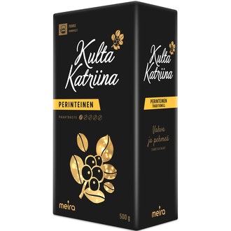 Kulta Katriina kahvi 500g pannujauhatus
