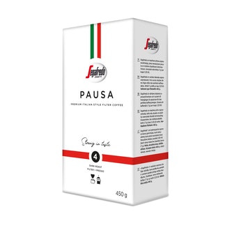 Segafredo pausa kahvi tumma paahto 450g suodatinjauhatus