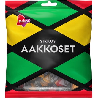 Malaco Aakkoset Sirkus makeissekoitus 315g
