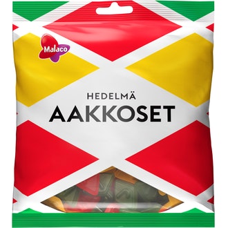 Malaco Aakkoset 315g Hedelmä viinikumisekoitus
