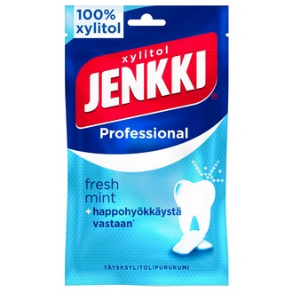 Jenkki Professional Freshmint täysksylitolipurukumi 90g