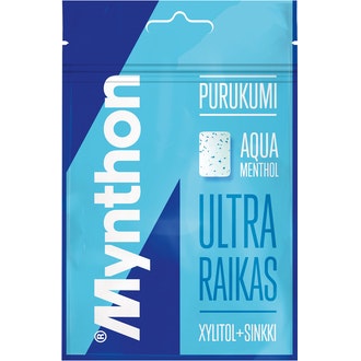 Mynthon Aqua Menthol ksylitolipurukumi 44g