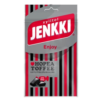 Jenkki ksylitolipurukumi hopeatoffee 70g