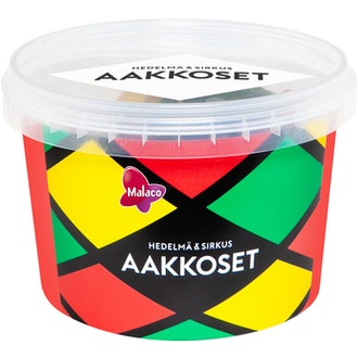Aakkoset 600g makeissekoitus