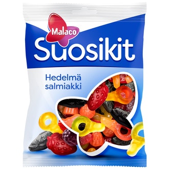 Suosikit 230g Hedelmä-Salmiakki