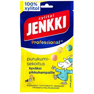 Jenkki Professional Purukumisekoitus täysksylitolipurukumi 75g