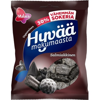 Hyvää Makumaasta 160g Salmiakkinen