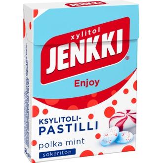 Jenkki Enjoy Polka Mint 50g ksylitolipastilli