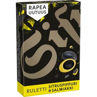 Sisu Ruletti Sitruspippuri & Salmiakki pastilli 47g