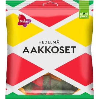 Malaco Aakkoset Hedelmä makeissekoitus 340g