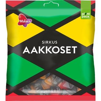 Malaco Aakkoset Sirkus makeissekoitus 340g