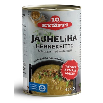 Kymppi Naudan jauheliha hernekeitto 435g