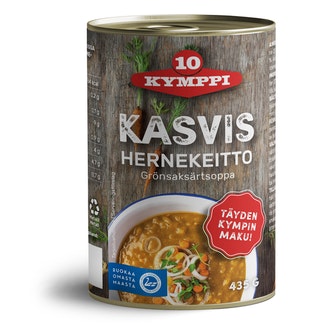 Kymppi Kasvishernekeitto 435g täyssäilyke