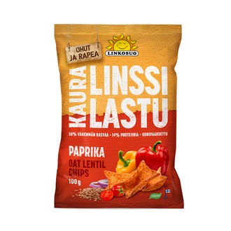 Linkosuo Kaura-Linssi lastu 100g Paprika