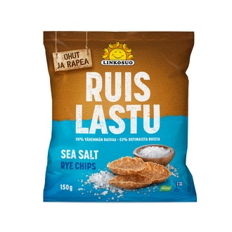 Linkosuo ruislastu 150g seasalt