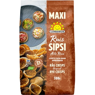 Linkosuo aito ruissipsi 300g maxi