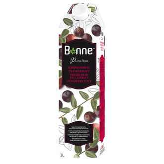 Bonne 1l Premium Karpalomehujuoma 100%