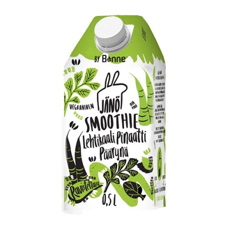 Jänö lehtikaali-pinaatti-päärynä 0,5l