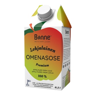 Bonne Premium Lohjalainen omenasose 100% 0,5l