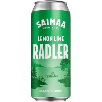 Saimaa Lemon Lime Radler 2,8% 0,5l tölkki